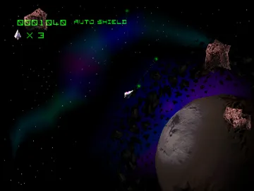 Asteroids (EU) screen shot game playing